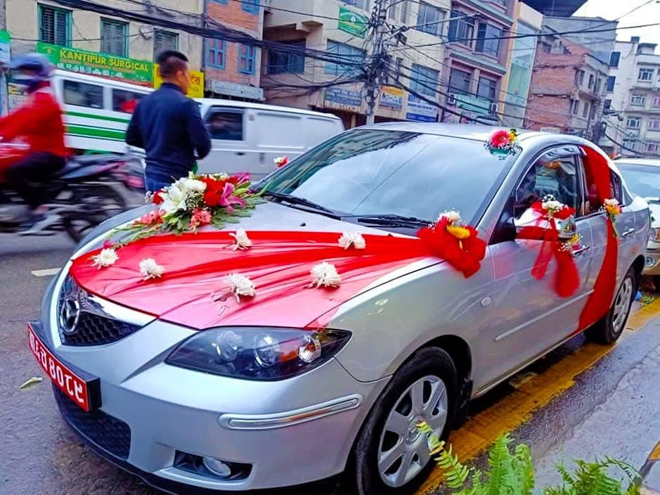 Bridal Car Styling — Wedding in Nepal