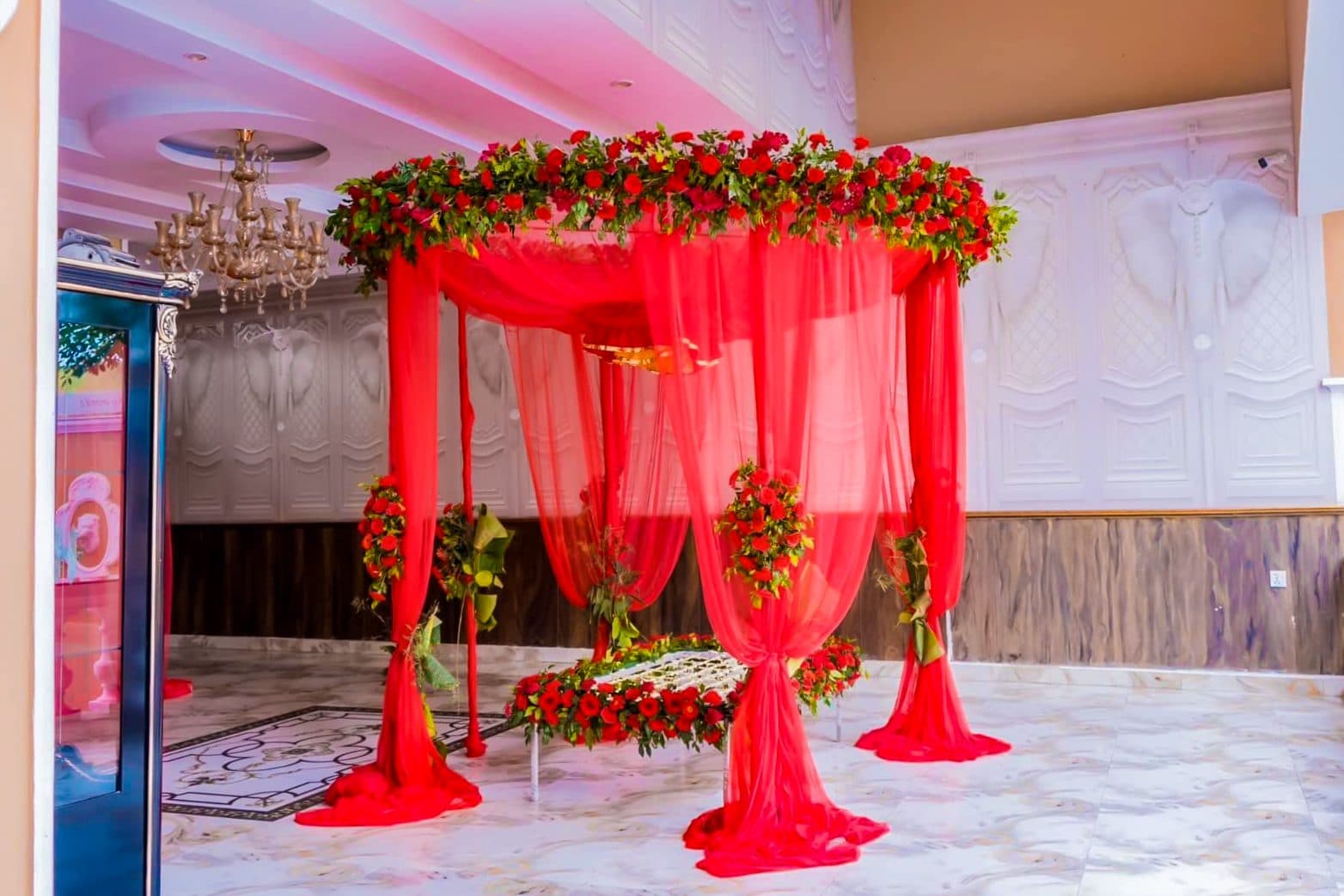 Mandap decoration by Floral Roots & Decor — design 6