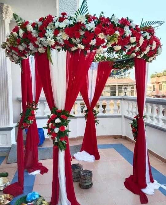 Mandap decoration by Floral Roots & Decor — design 15
