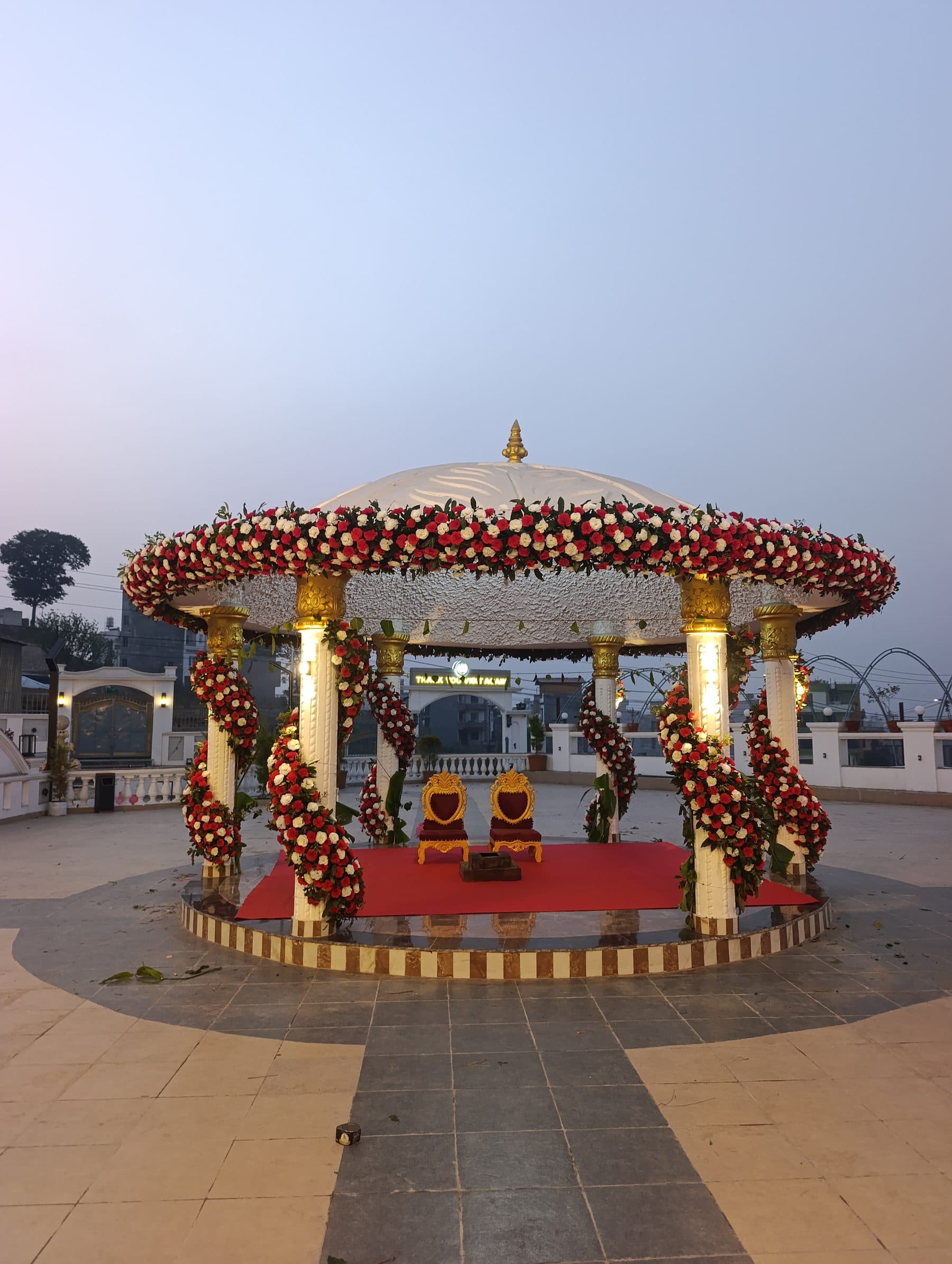 Mandap decoration by Floral Roots & Decor — design 19